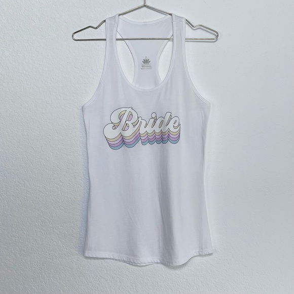 Graphic Bride Racerback Tank Top - Picture 1 of 3